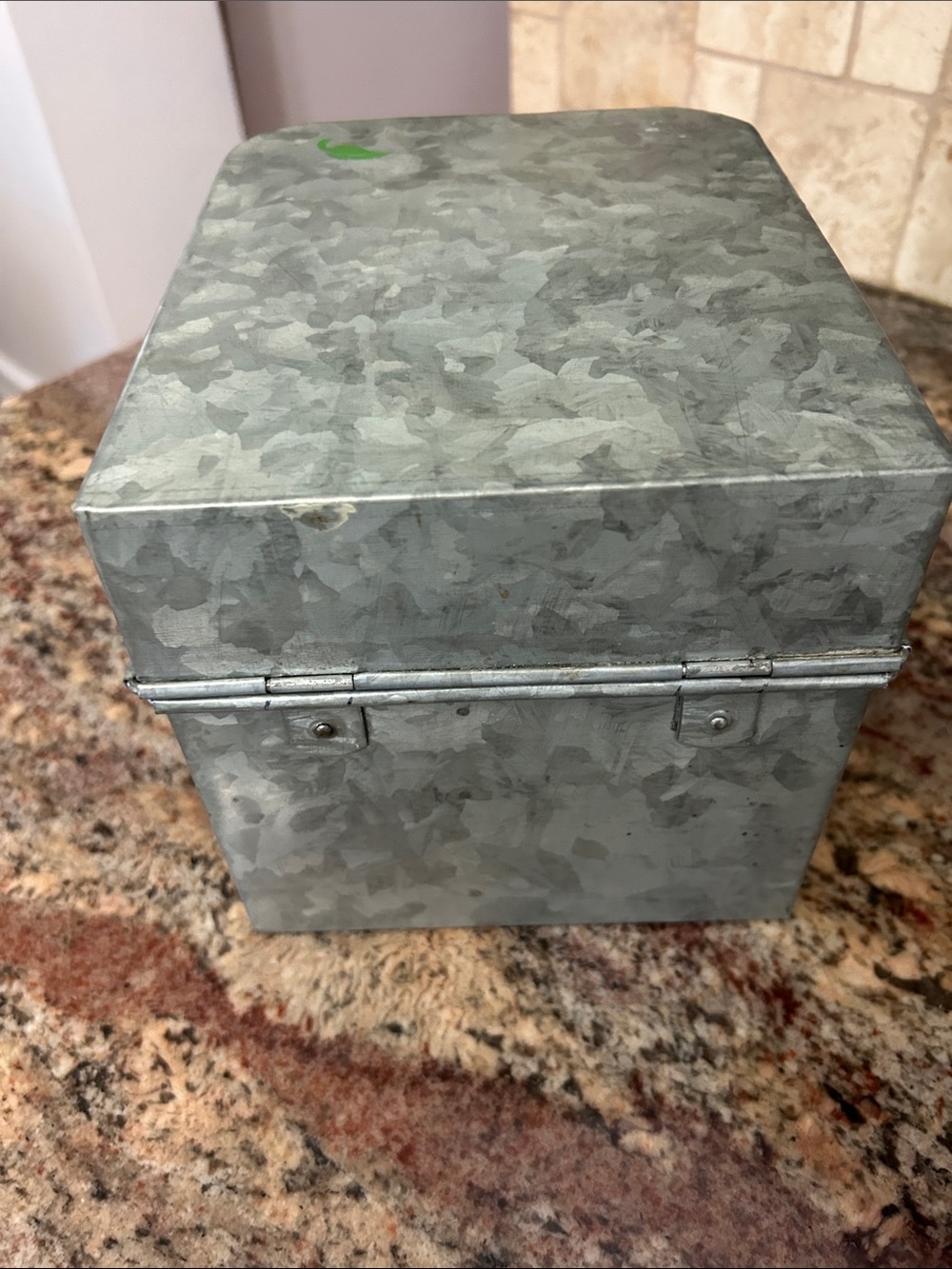 Galvanized Metal Storage Seed SaverTin - Gray - Picture 4 of 9